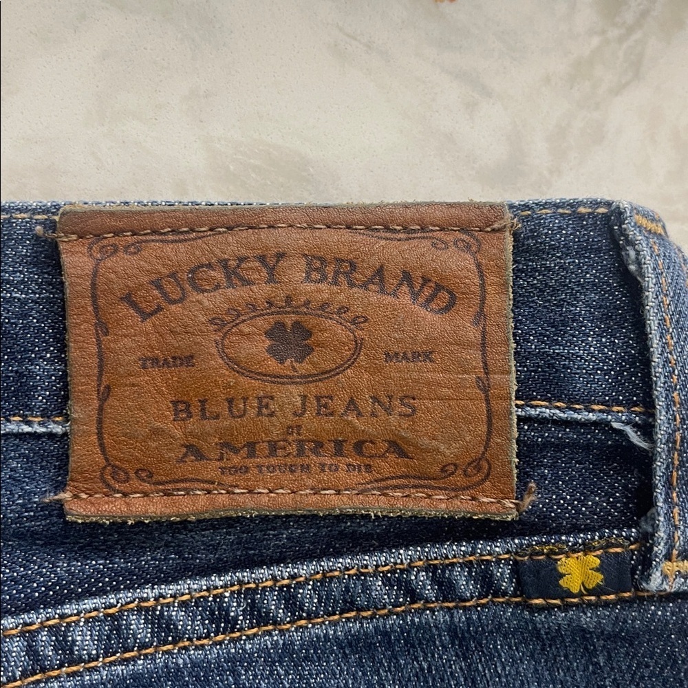 Lucky Brand Jeans Mens 28x32 Blue 363 Vintage Straight Premium Italian Denim - Picture 5 of 15